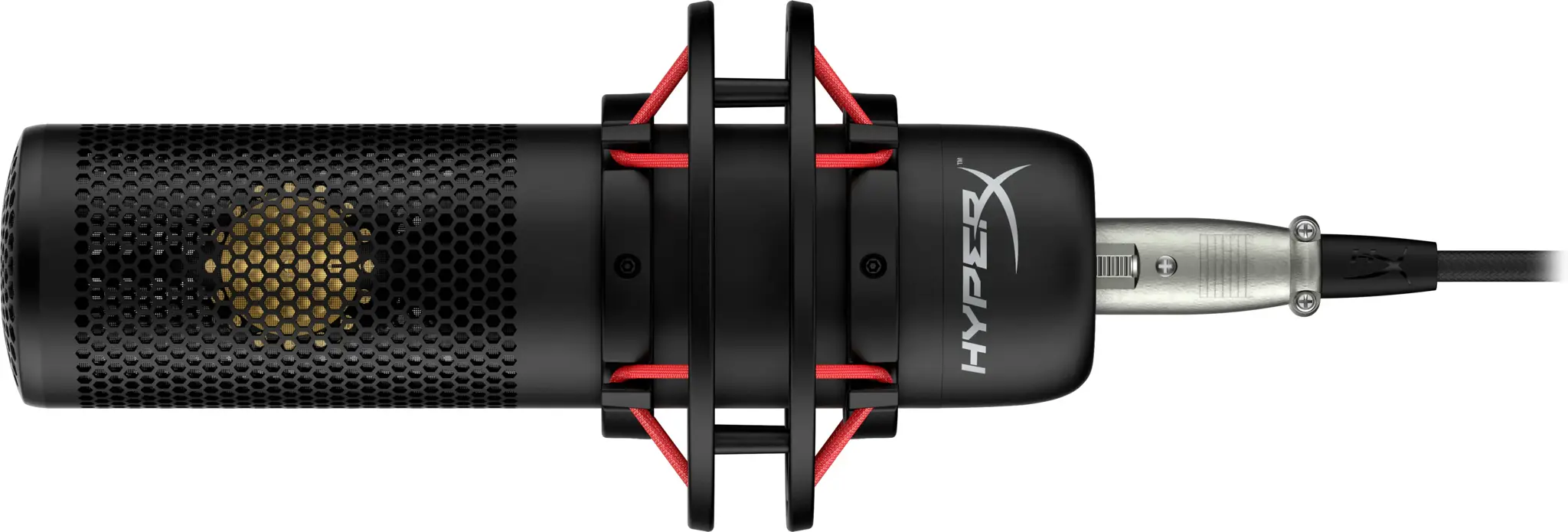 "HyperX ProCast" mikrofonas, -38 dB, 123 dB, 75 dB, 80 Hz, laidinis, XLR-3