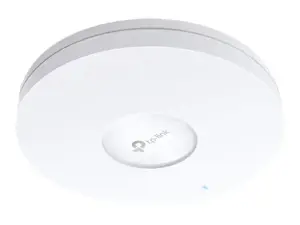 TP-Link AX3600 Belaidis dviejų dažnių daugiagigabitinis prieigos taškas prie lubų, 2402 Mbit/s, 1148 Mbit/s, 2402 Mbit/s, 25000 Mbit/s, 2,4-5 GHz, IEEE 802.11a, IEEE 802.11ac, IEEE 802.11ax, IEEE 802.11b, IEEE 802.11g, IEEE 802.11n