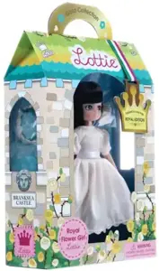 Lottie lėlė - karališkųjų vestuvių mergaitė