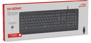 Speedlink keyboard Hi-Genic Nordic (SL-640009-BK-NC)