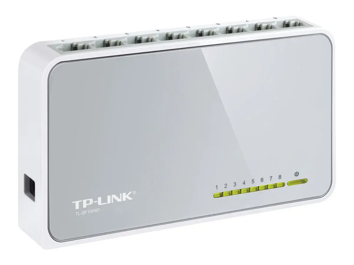 TP-Link TL-SF1008D, nevaldomas, Fast Ethernet (10/100), dvipusis duomenų perdavimas