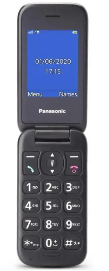 Mobilusis telefonas Panasonic KX-TU400EXR (Nėra LT kalbos), Žalia