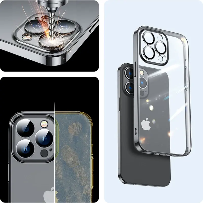 "Joyroom JR-14Q3" dėklas, skirtas "Apple iPhone 14 Plus" 6,7 "(juodas)