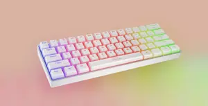 Genesis | THOR 660 G2 | Gaming keyboard | Wireless/Wired | US | White | 2.4 GHz, Bluetooth, USB | Tactile