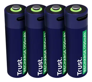 Trust 25631 - rechargeable AA batteries, 4 pcs.