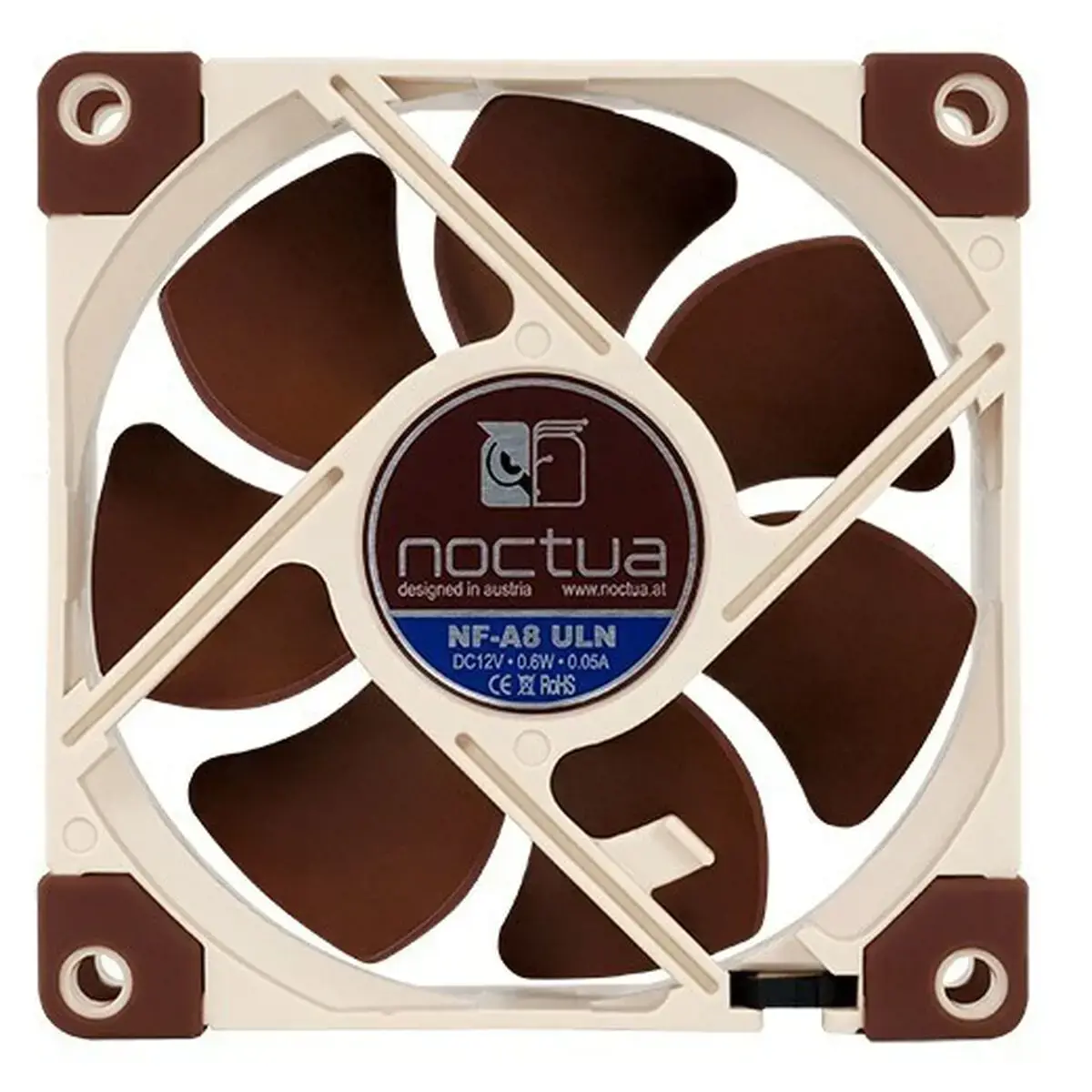 NOCTUA NF-A8 ULN 80 mm 6,5 dBA ventiliatorius