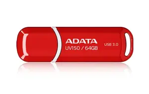 ATMINTIES KAUPIKLIS FLASH USB3.1 64GB/RAUDONAS AUV150-64G-RRD ADATA