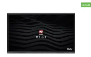 Avtek International TS 8 Lite G 75 Interactive flat panel 190.5 cm (75") LED Wi-Fi 420 cd/m² 4K Ultra HD Black Touchscreen Built-in processor Android 14 24/7
