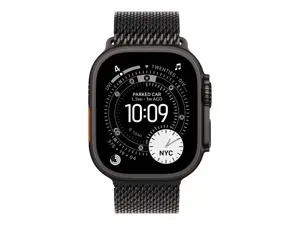 Apple | 49mm Black Titanium Milanese Loop - Large