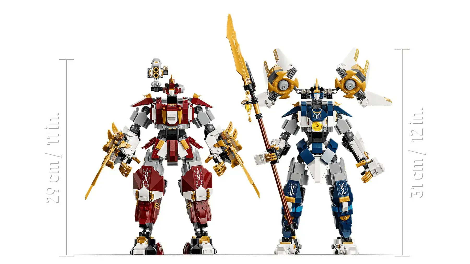 LEGO NINJAGO 71870 The Twin Titan Mechs