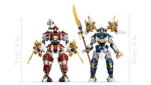 LEGO NINJAGO 71870 The Twin Titan Mechs