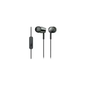"Sony" MDR-EX155AP, laidinės, 5-24000 Hz, ausinės, juodos spalvos
