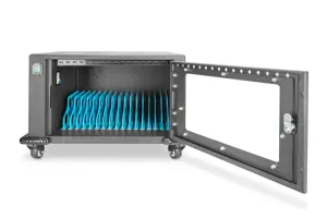 "Digitus" įkrovimo vežimėlis 16 nešiojamųjų kompiuterių iki 14 colių