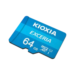 Kioxia MicroSD card 64GB class 10 + Adapter SD