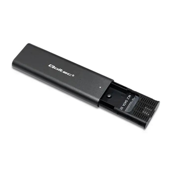 QOLTEC 50312 M.2 SATA SSD / NVME / C tipo USB korpusas