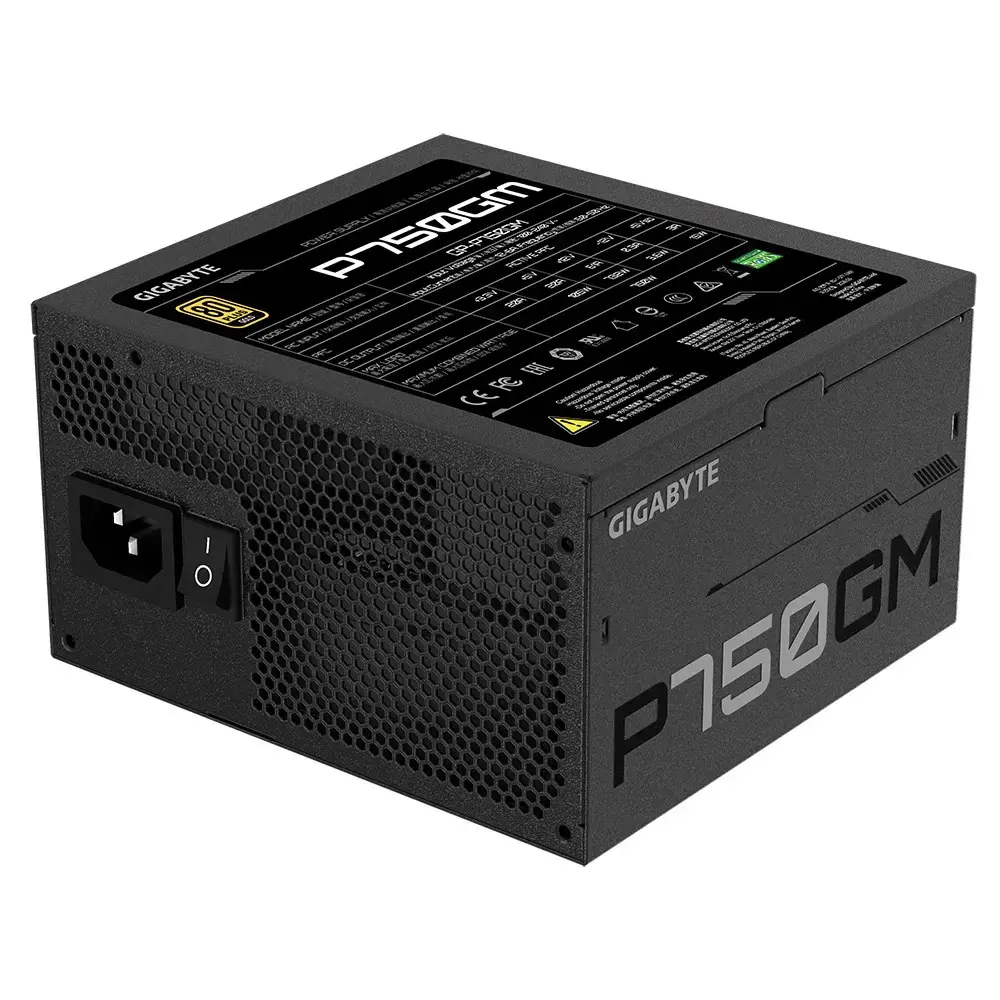 Maitinimo blokas GIGABYTE GP-P750GM, 750 W, 80 PLUS Gold
