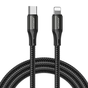 Joyroom Fast Charging | Data Cable USB Type C - Lightning PD 20W 2m Black (S-2024N1-PD)