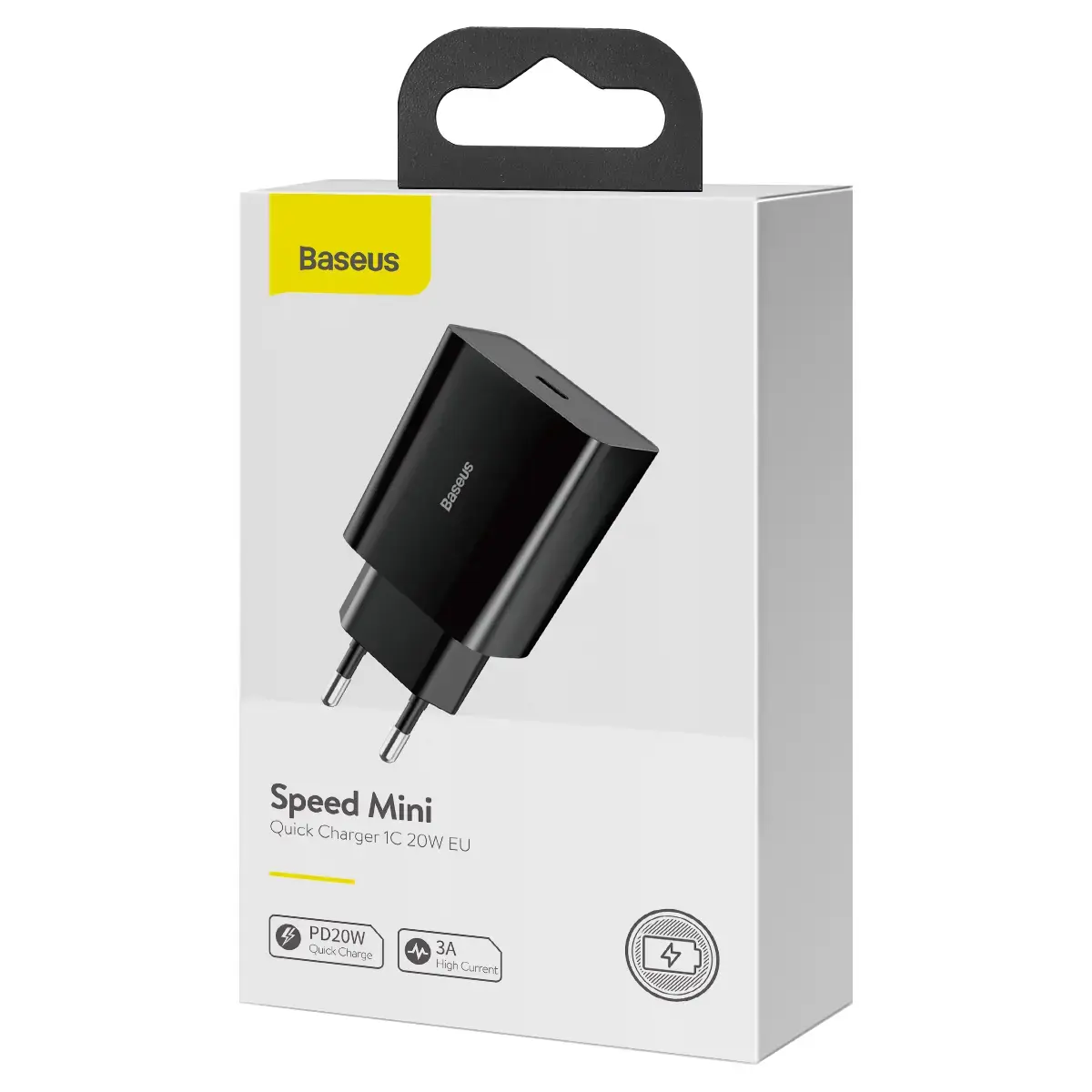 Baseus CCFS-SN01 kelioninis įkroviklis USB-C | 20W | 3A melyna