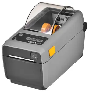Zebra ZD411, 8 taškų/mm (203 dpi), RTC, EPLII, ZPLII, USB, USB Host, BT (BLE), Ethernet