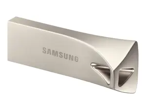 SAMSUNG BAR PLUS 64GB USB 3.1 šampano sidabro spalvos