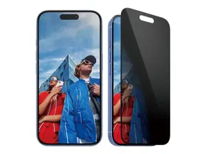 PanzerGlass Screen protector | Apple | iPhone 16/iPhone 15 | Glass | Black | Ultra-Wide Fit