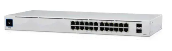 UBIQUITI USW-24-POE Gen2 24 prievadų + 2xSFP+ Gigabit PoE+ UniFi komutatorius