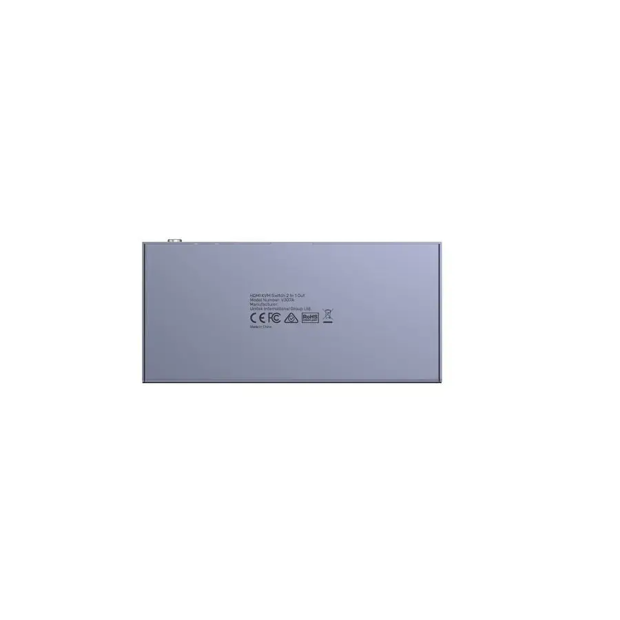 UNITEK KVM JUNGIKLIS 4K HDMI 2.0, 2 ĮĖJIMAI, 1 IŠĖJIMAS + USB
