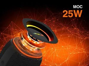 Tracer XtremeBeat Ultra TWS Portable Bluetooth Speaker Black 25 W