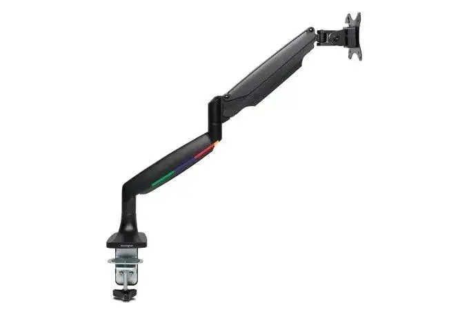 "Kensington SmartFit®" vienu prisilietimu reguliuojamo aukščio vieno monitoriaus rankena, spaustukas, 9 kg, 33 cm (13"), 86,4 cm (34"), 100 x 100 mm, juoda