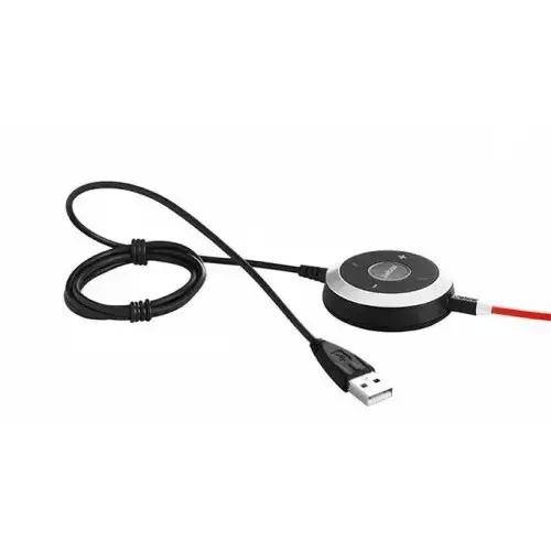 Jabra EVOLVE 40 MS Stereo, laidinis, biuro / skambučių centras, 171 g, ausinės, juodos spalvos