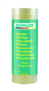 Stanger Lipni juostelė 19 mm x 33 m, pakuotėje 8 vnt 18062