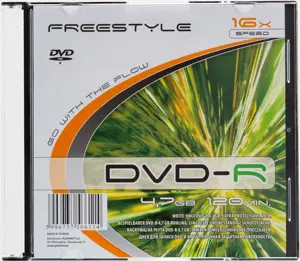 "Omega Freestyle" DVD-R 4,7 GB 16x slim