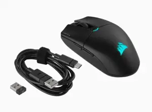 CORSAIR KATAR Elite belaidė žaidimų pelė juoda 26000 DPI optinė