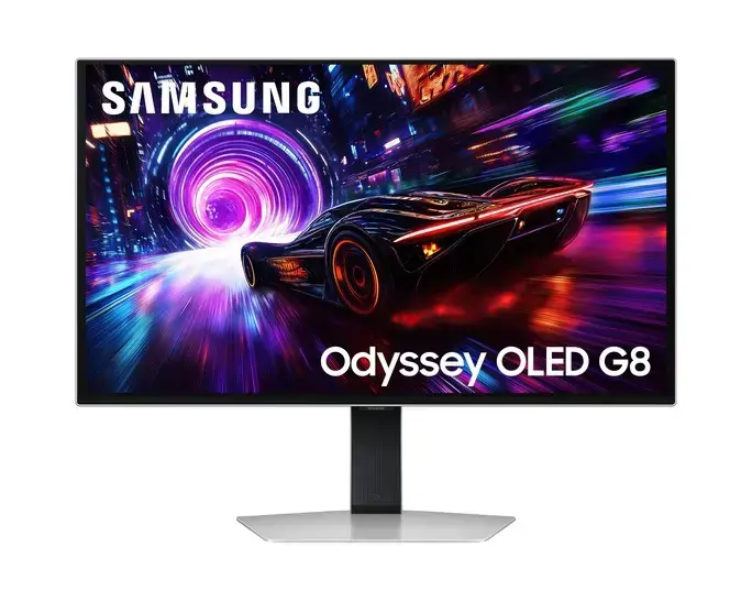 LCD Monitor SAMSUNG 27 " 3840 x 2160 pixels 4K Ultra HD Native aspect ratio 16:9 OLED Flat LS27FG810SUXEN