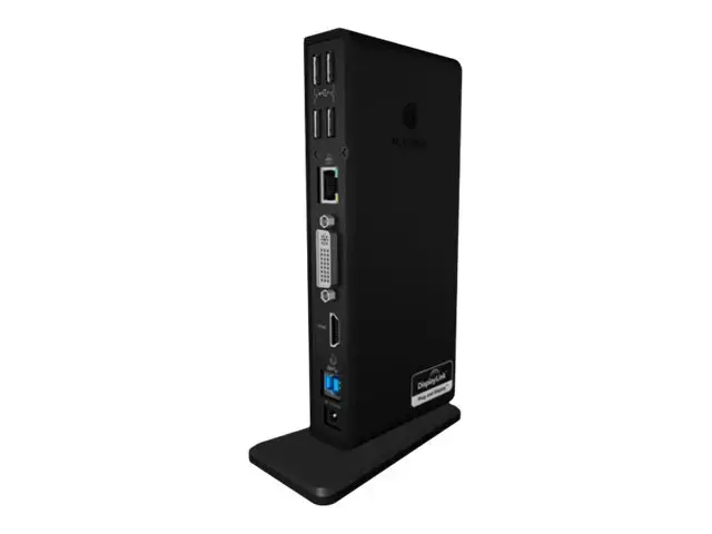 ICYBOX IB-DK2241AC "IcyBox" daugiafunkcinė nešiojamųjų ir asmeninių kompiuterių prijungimo stotelė, 2x USB 3.0, HDMI, juoda