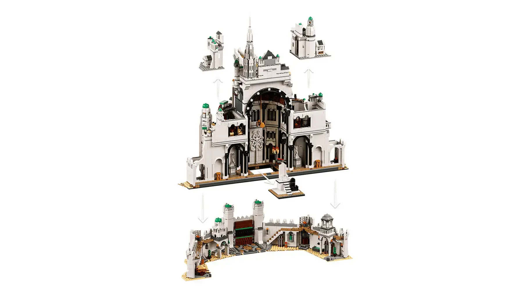 LEGO ICONS 11377 The Lord of the Rings: Minas Tirith