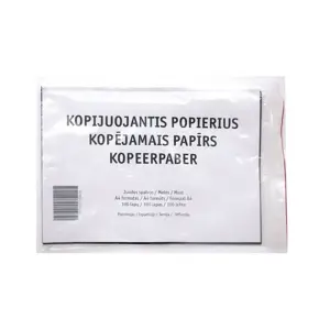 Kalkė, juoda A4, 100 lapų