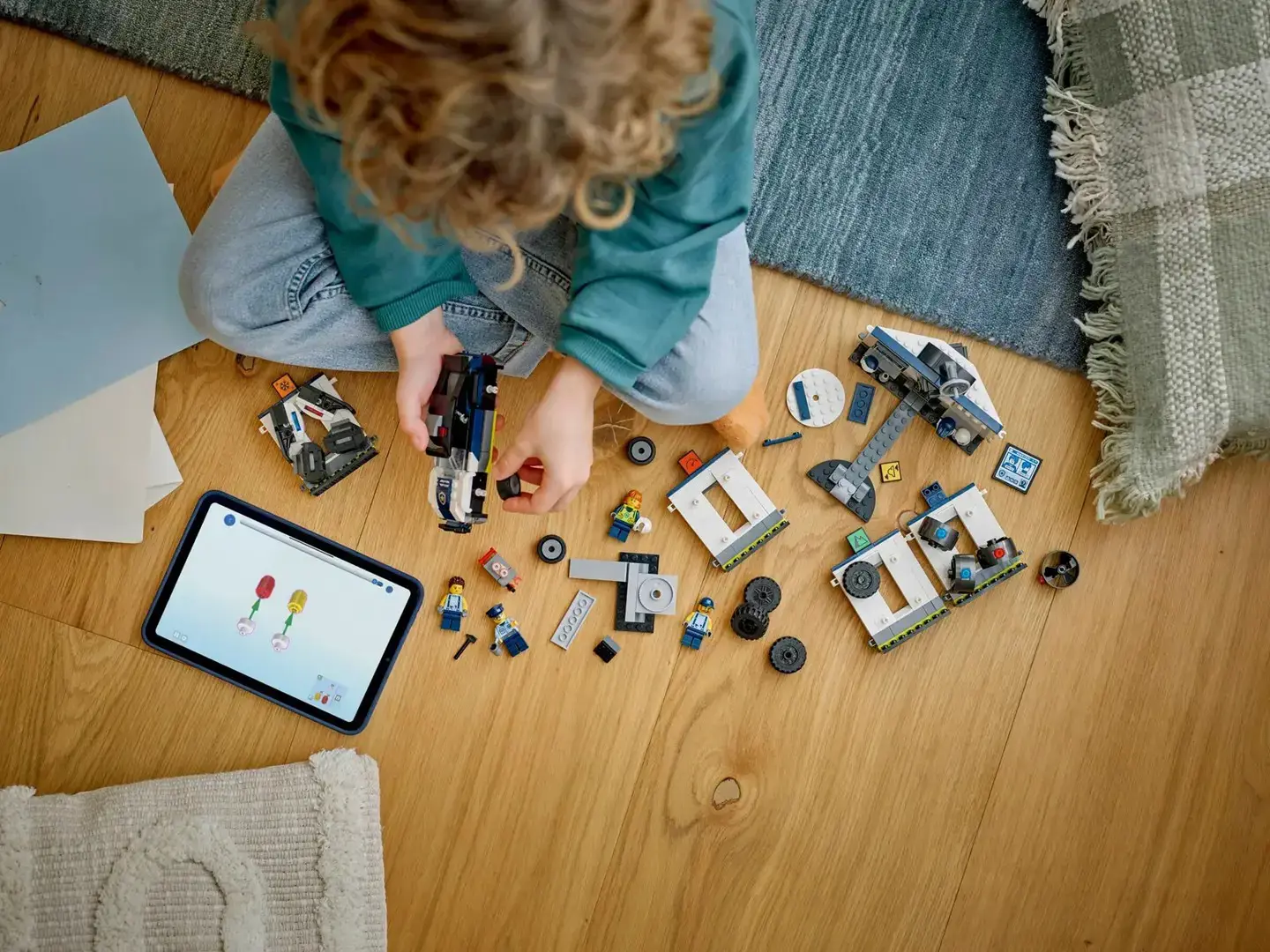 LEGO CITY 60457 Custom Police Car Garage