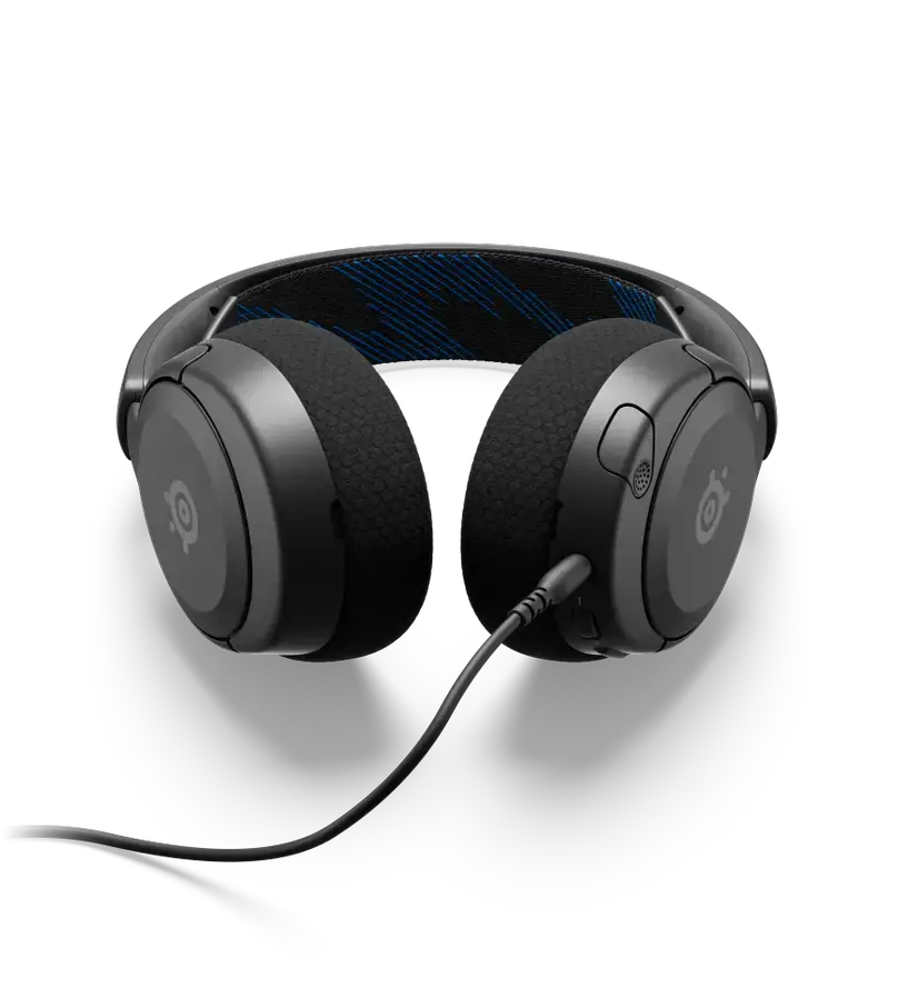 "SteelSeries" žaidimų ausinės "Arctis Nova 1P Over-Ear", įmontuotas mikrofonas, juodos spalvos, triukšmo slopinimas