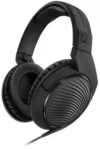 SENNHEISER HD 200 PRO, HI-FI STEREO HEADPHONES, 32 ?, CLOSED, CABLE 2M WITH 3.5MM JACK, INCLUDES ADAPTER TO 6.3MM JACK