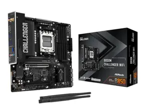 Mainboard ASROCK AMD B850 Socket AM5 micro ATX RAM DDR5-SDRAM 4xSlots Wi-Fi Yes Bluetooth Yes 1xNum…