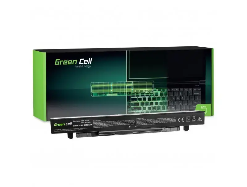 GREENCELL AS68 akumuliatorius su žaliaisiais elementais, skirtas Asus A41-X550A