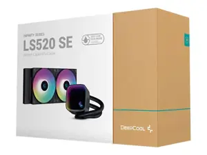"DeepCool LS520 SE", "viskas viename" skysčio aušintuvas, 12 cm, juodas