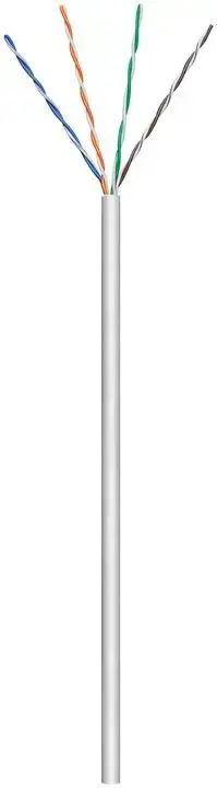 "Goobay" 68710 CAT 5e tinklo kabelis, U/UTP, pilkos spalvos, 100 m