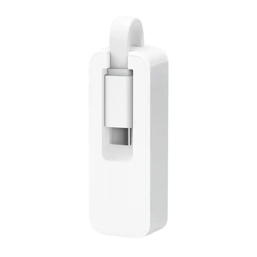 "TP-Link" USB Type-C to RJ45 Gigabit Ethernet tinklo adapteris, laidinis, USB, Ethernet, 1000 Mbps, baltas