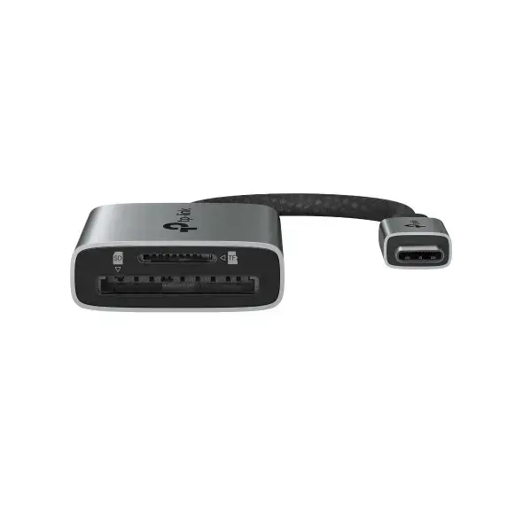 TP-Link UA430C card reader USB 3.2 Gen 1 (3.1 Gen 1) Type-C Grey