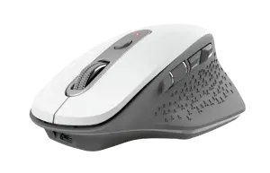 "Trust Ozaa", dešinės rankos, optinis, RF belaidis, 2400 DPI, baltas