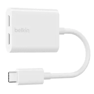 Belkin F7U081BTWH, USB Type-C, USB Type-C, baltas, 60 W, apvalus kabelis, "iPad" (10,9") 10 kartos …