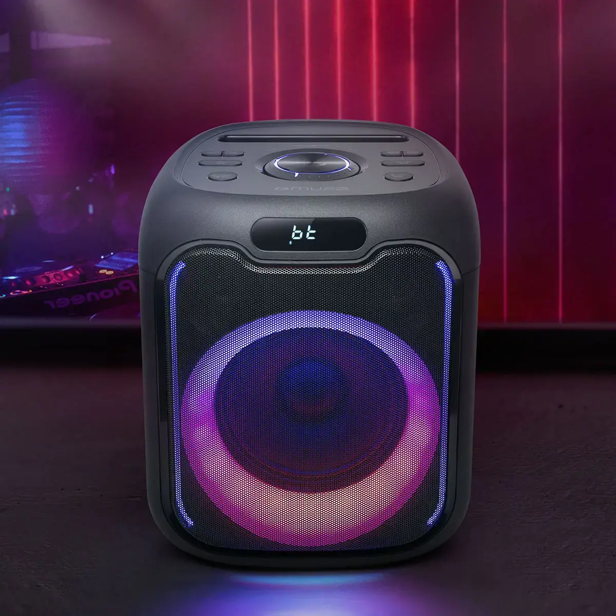 "Muse Party Box Bluetooth" garsiakalbis su USB prievadu