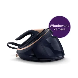Philips PSG9050/20, 3100 W, 180 g/min, SteamGlide soleplate, 1.8 L, Black, Detachable